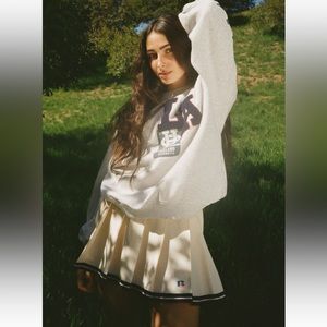 Urban Outfitters Pleated mini skirt